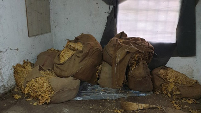 Над 160 кг незаконен тютюн конфискуваха в Монтанско